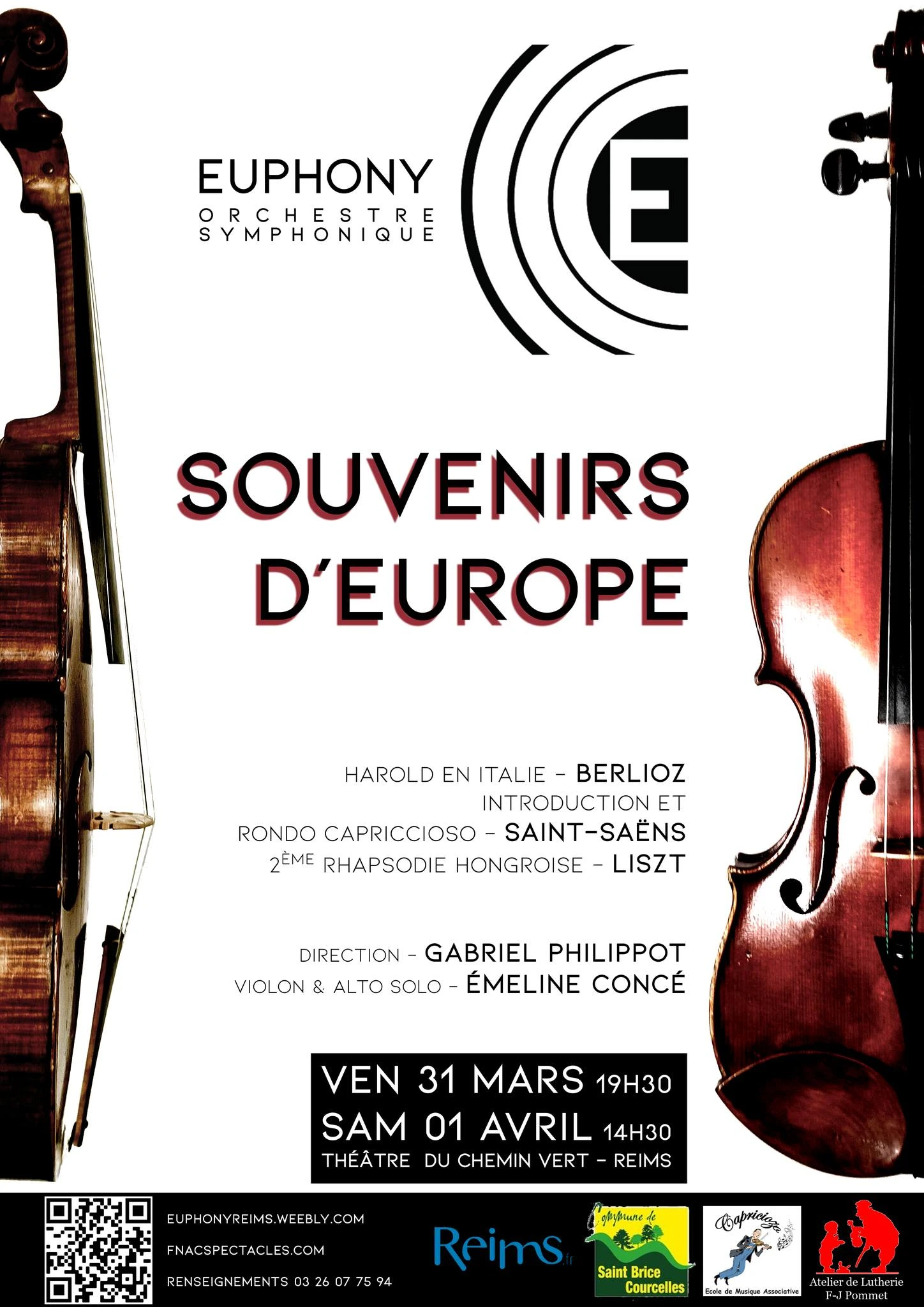 Souvenirs d'Europe — Mars 2023