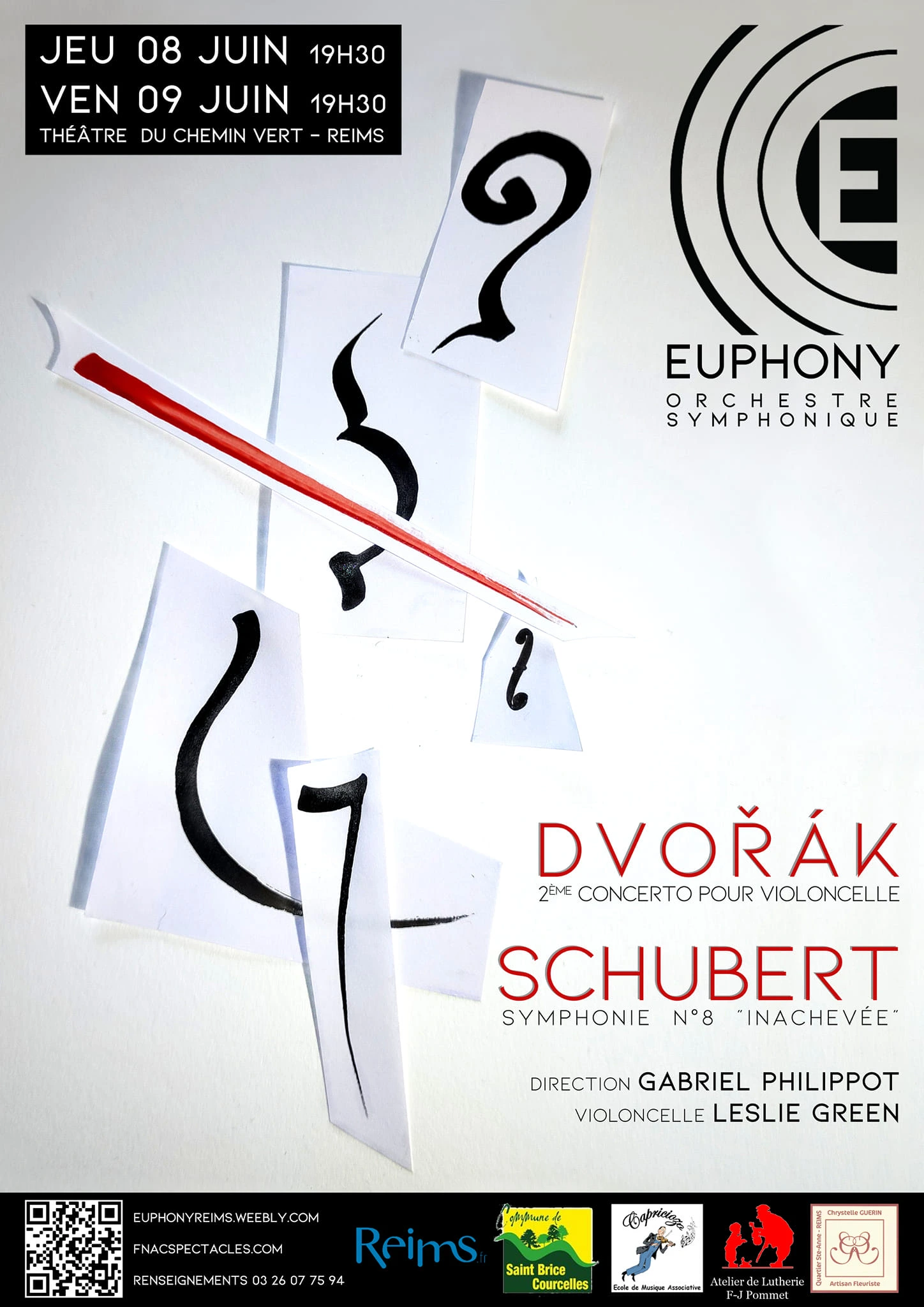 Dvořák & Schubert — Juin 2023